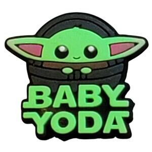 Baby Yoda Shoe Charm Grogu Star Wars Mandalorian Geekcore Stocking Stuffer‎ Gift